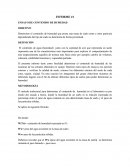 INFORME #1 ENSAYO DE CONTENIDO DE HUMEDAD