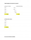 TIEMPO MÁXIMO DE EXPOSICIÓN TOLERADO.