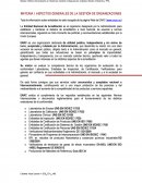 MATERIA I. ASPECTOS GENERALES DE LA GESTIÓN DE ORGANIZACIONES