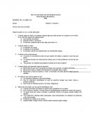 Test de sistema de representacion VAK