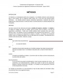 DEVOLUCIÓN DE VALORES DE UN MÉTODO