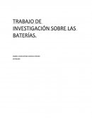 Informe sobre tipos de batria