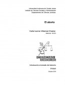 El aborto. Introducción al estudio del derecho