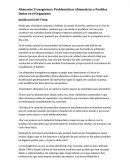 Alimentos Transgénicos: Problemáticas Alimenticias y Posibles Daños en el Organismo