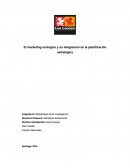 El marketing ecológico y su integración en la planificación estratégica