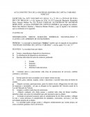 ACTA CONSTITUTIVA DE LA SOCIEDAD ANONIMA DE CAPITAL VARIABLE “SONITUX”