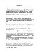 El aborto es un tema muy discutido en la sociedad, que enfrentamos en nuestro país y en todo el mundo