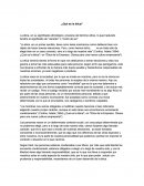 ¿Qué es la ética?