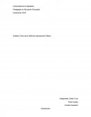 Análisis Crítico de la Reforma educacional Chilena