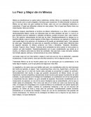 Lo Peor y Mejor de Mexico