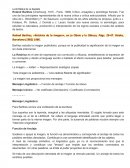 Resumen "La Retorica de la Imagen"