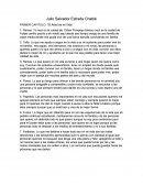 EJEMPLO proyecto de vida. Capitulos