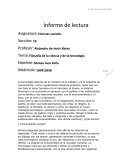 Filosofía de la ciencia y de la tecnología