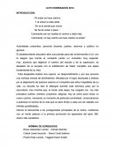 Glosas para acto de egresados