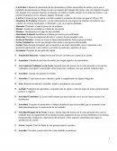 Términos o conceptos de economía y administración