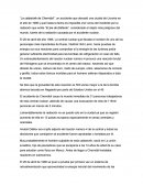 La catástrofe de Chernóbil