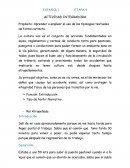 Español 1 Integradora 4