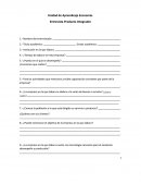 Unidad de Aprendizaje Economía. Entrevista Producto Integrador