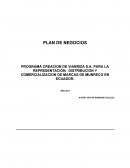 PLAN DE NEGOCIOS VIANRIZA S.A