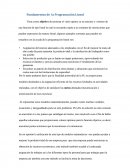 Fundamentos de la Programación Lineal