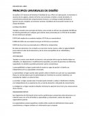 Principios universales de diseño.