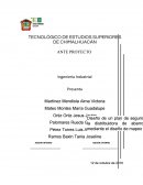 Diseño de un plan de seguridad e higiene en la distribuidora de abarrotes D' Gaudy mediante el diseño de mapeo de riesgos.