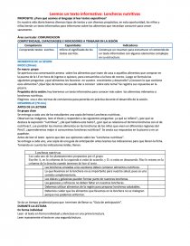 PROPOSITO: ¿Para qué usamos el lenguaje al leer textos expositivos?. Página 1