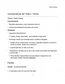 Caracteristicas del Teatro de Yerma