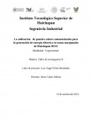 La utilización de paneles solares automatizados para la generación de energía eléctrica en zonas marginadas de Huichapan HGO.