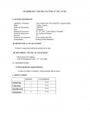 INFORME DEL TEST DEL FACTOR “G” DE CATTEL