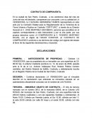 Contrato mercantil ejemplo.