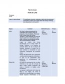 El estudiante reconoce, entiende y aplica las herramientas principales a utilizar en la etapa idear de Design Thinking para proyectos de innovación.