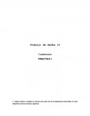 Trabajo de Redes II. Cuestionario PRACTICA I.