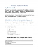 Proceso de contratacion.