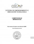 CÁTEDRA DE EMPRENDIMIENTO E INNOVACIÓN TECNOLÓGICA.