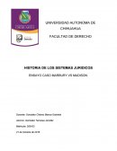 ENSAYO CASO MARBURY VS MADISON