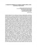 La hegemonia totalitaria de un partido.