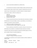 CÁLCULO DE SOLICITACIONES DE LA ESTRUCTURA