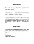 Ley de circulación de vehiculos en Guatemala.