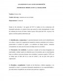 Analisis de evalucacion de desempeño