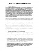 TRABAJO PATATAS PRINGLES