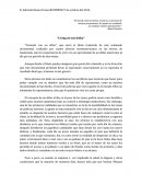 Ensayo sobre opinión del documental One Dollar a day