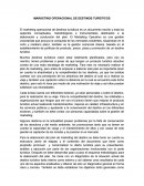 MARKETING OPERACIONAL DE DESTINOS TURÍSTICOS