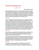 Sustancias peligrosas cuestion moral.