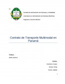 Transporte Multimodal en Panamá.