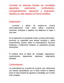 Consulta en diversas fuentes los conceptos siguientes.. Página 1