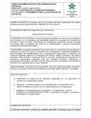 Formulación del Plan Institucional de Gestión Ambiental para el plantel educativo República De China Sede A.