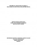 IMFORME DE LABORATORIO DE QUIMICA II