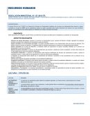 Recursos Humanos. EVALUACION PARA DETERMINAR SI UNA PERSONA ESTA OBLIGADA O NO A DECLARA RENTA.