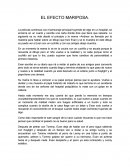 EL EFECTO MARIPOSA. ENSAYO